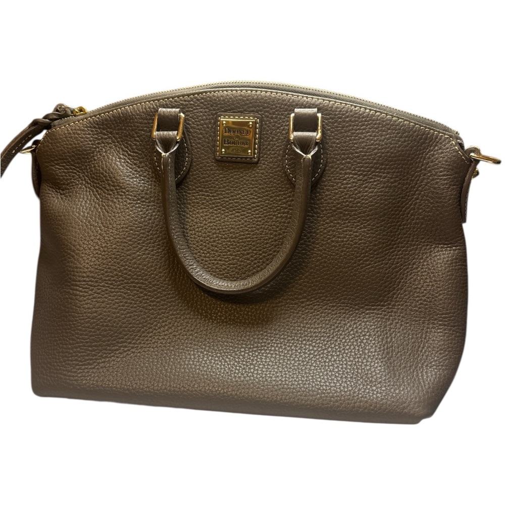 Dooney & Bourke Brown Dillen 2 Leather Satchel